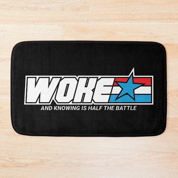 Item preview, WOKE And knowing is half the battle designed and sold by Winner Chicken Dinner Designs.