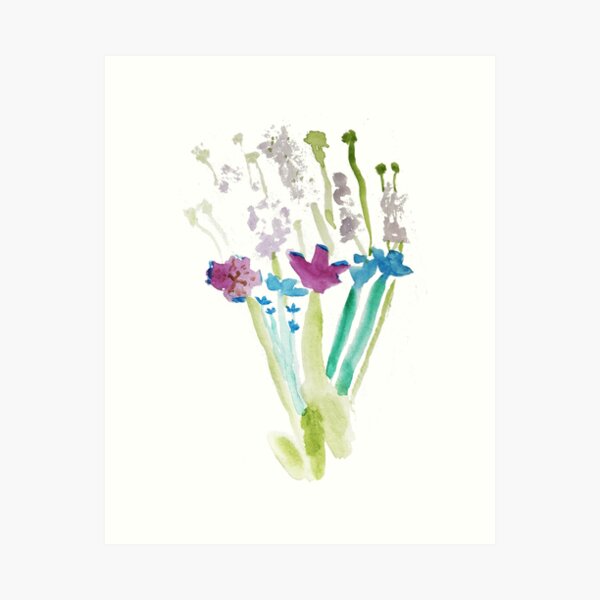 Item preview, Watercolour Flowers designed and sold by 285Rose.