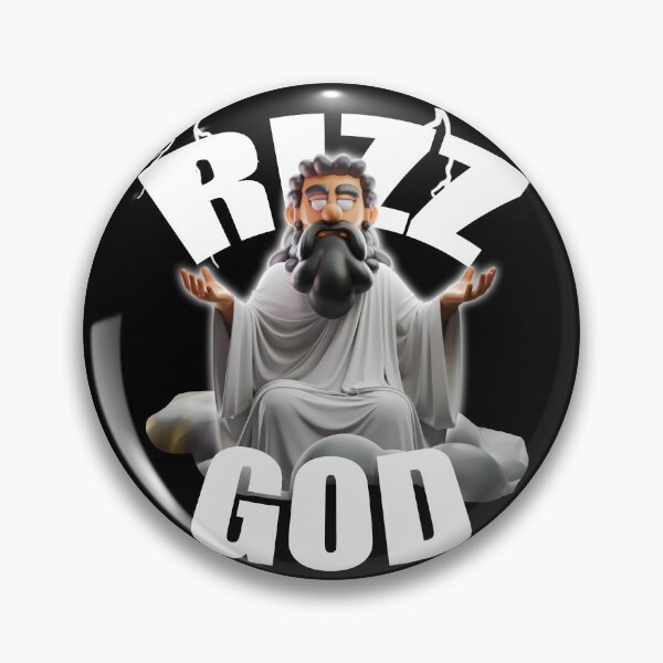 Artikelvorschau, Rizz Gott Blitz entworfen und verkauft von MonkiFlipp.