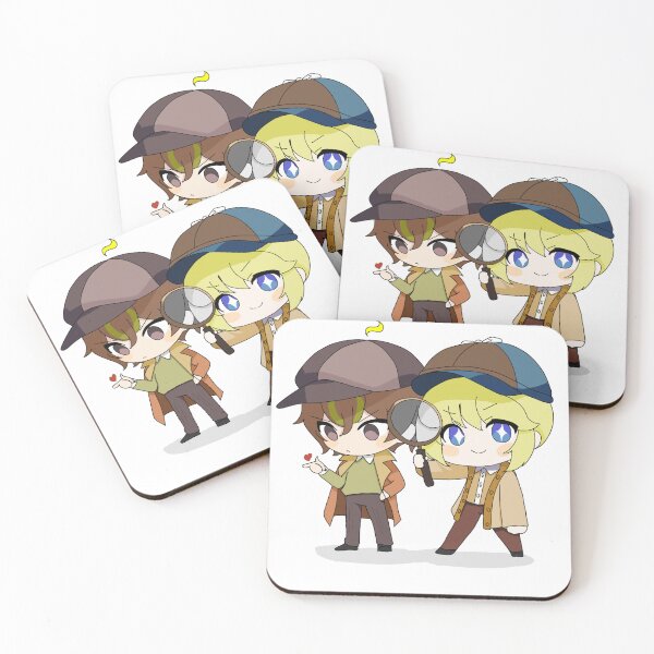 Item preview, Issac and Alice, little detectives  designed and sold by HarusThingies.