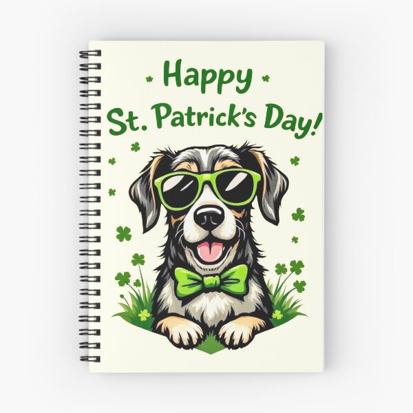 Item preview, St. Patrick’s Day Cool Dog designed and sold by SteadyRolling.