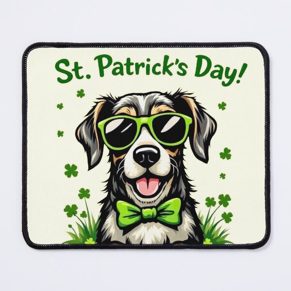 Item preview, St. Patrick’s Day Cool Dog designed and sold by SteadyRolling.