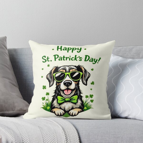 Item preview, St. Patrick’s Day Cool Dog designed and sold by SteadyRolling.