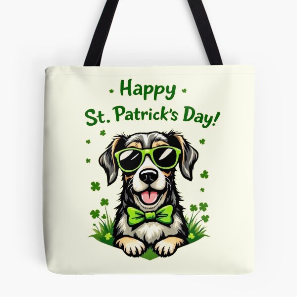 Item preview, St. Patrick’s Day Cool Dog designed and sold by SteadyRolling.