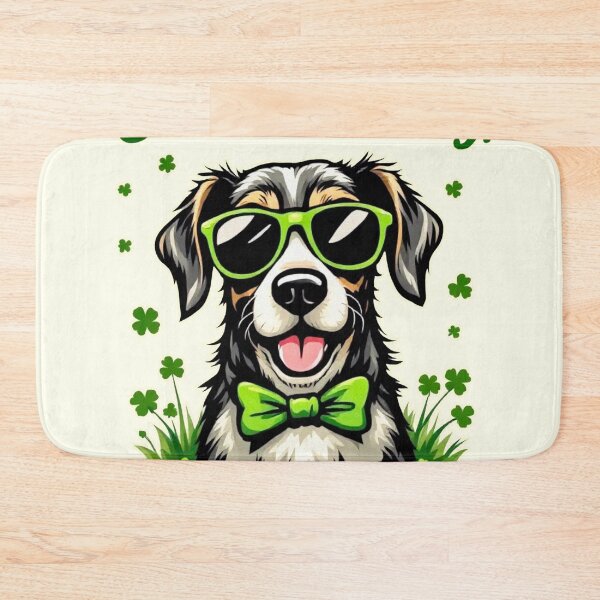 Item preview, St. Patrick’s Day Cool Dog designed and sold by SteadyRolling.