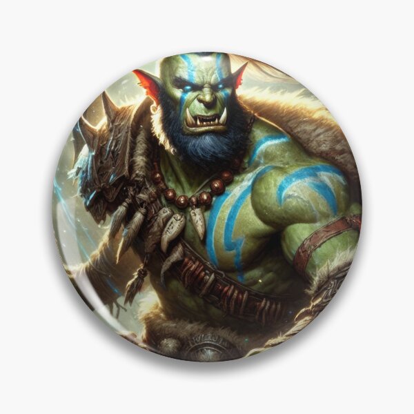 Item preview, Half-Orc Path of the Zealot Barbarian designed and sold by Johnny MeatShield.