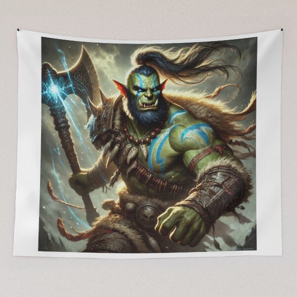 Item preview, Half-Orc Path of the Zealot Barbarian designed and sold by Johnny MeatShield.