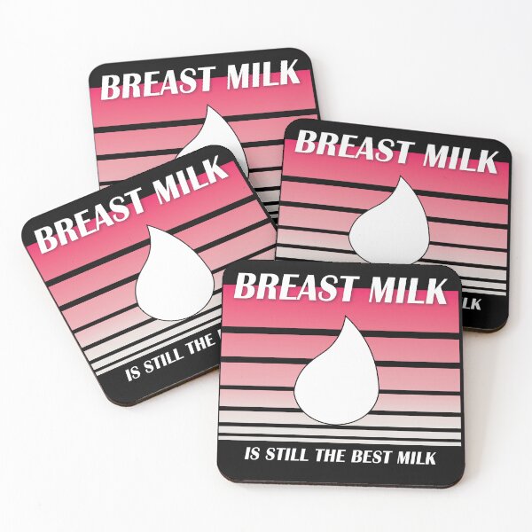 Item preview, Breast Milk is still the Best Milk (retro pink) designed and sold by WordyDreams.