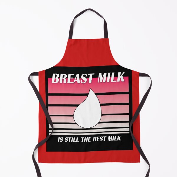 Item preview, Breast Milk is still the Best Milk (retro pink) designed and sold by WordyDreams.