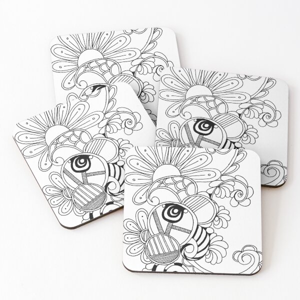 Item preview, doodled plants designed and sold by kellybyrdart1.