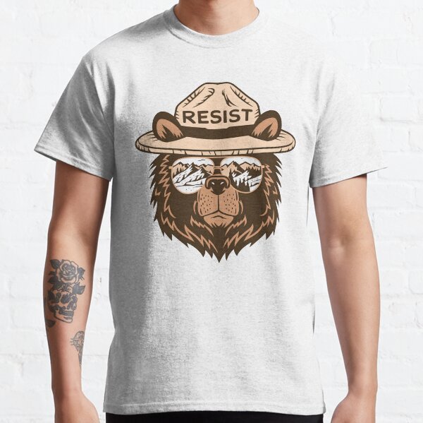 Item preview, Alt National Park Service Resist - bear protect our parks  designed and sold by SnackSports2024.