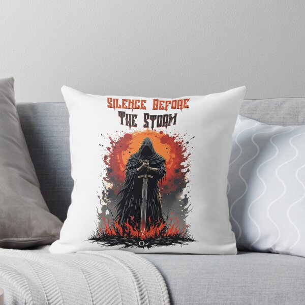 Item preview, Hooded Warrior – Silence Before The Storm Dark Fantasy designed and sold by akhdesigns7.