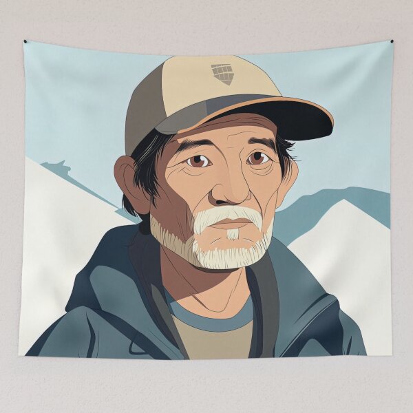 Item preview, Nepali man | Anime style designed and sold by ComicsFactory.
