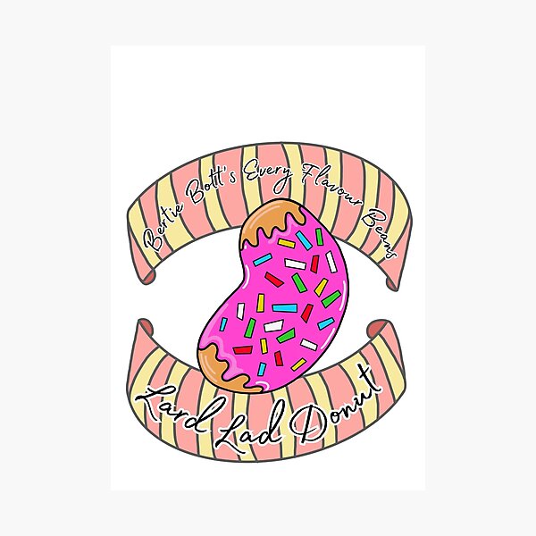 Item preview, Bertie Bott’s Every-Flavour Beans - The Simpsons Lard Lad Donut designed and sold by FrikiStix.