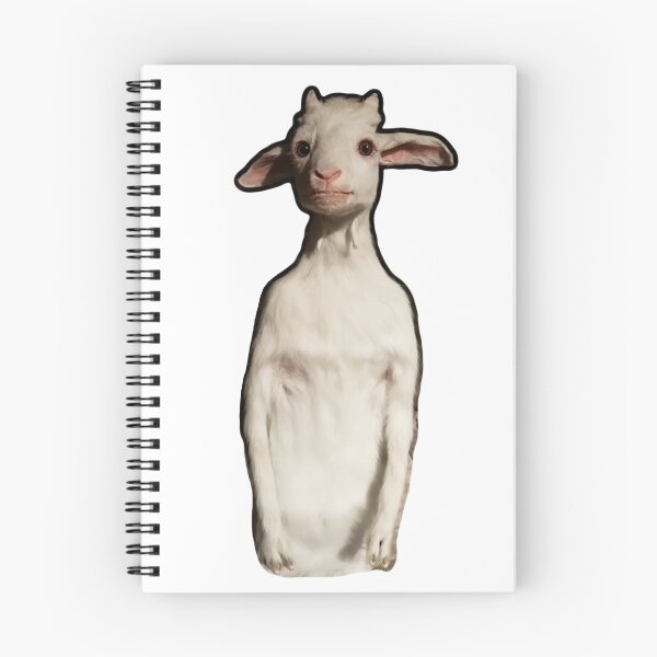 Item preview, Billy Spooky standing Taxidermy goat meme  designed and sold by Adelemorse.