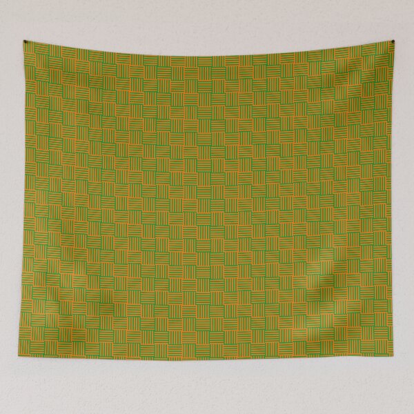 Item preview, Green and orange mosaic designed and sold by Gargotaire.