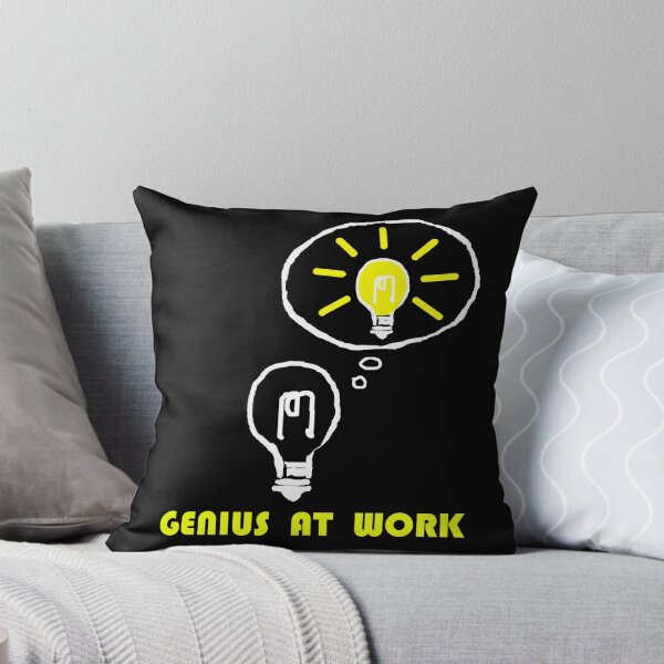 Item preview, Genius at work designed and sold by NewSignCreation.