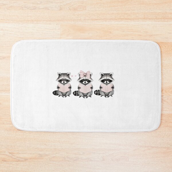 Item preview, Funny Reading Raccoon – Book Lover’s Whimsical & Bookish Animal Design designed and sold by Colorful-Garden.
