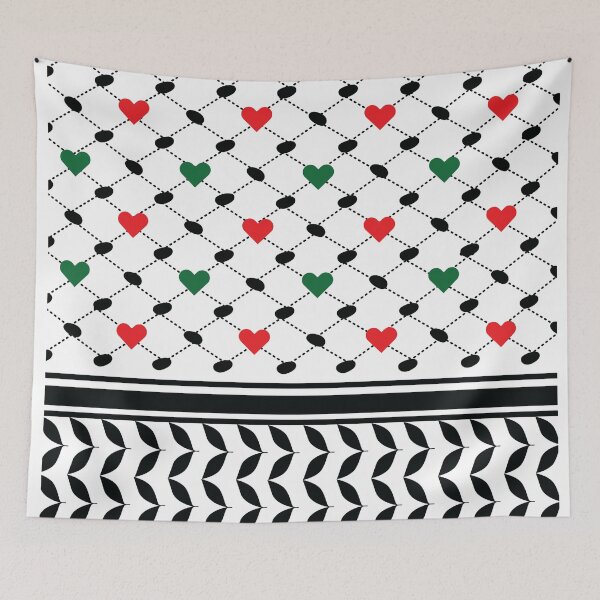 Item preview, Keffiyeh, Pattern of solidarity for Palestine designed and sold by Bobbie mundi.