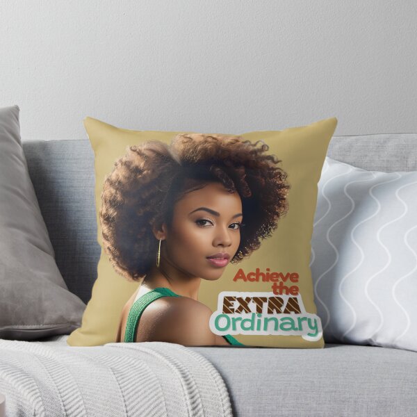 Item preview, Achieve the Extraordinary – Confident & Bold Afro Beauty designed and sold by QPTheeArtist.