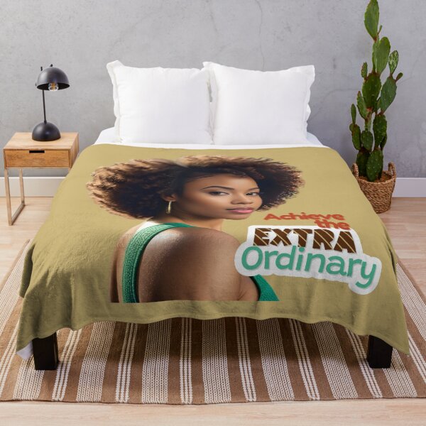 Item preview, Achieve the Extraordinary – Confident & Bold Afro Beauty designed and sold by QPTheeArtist.