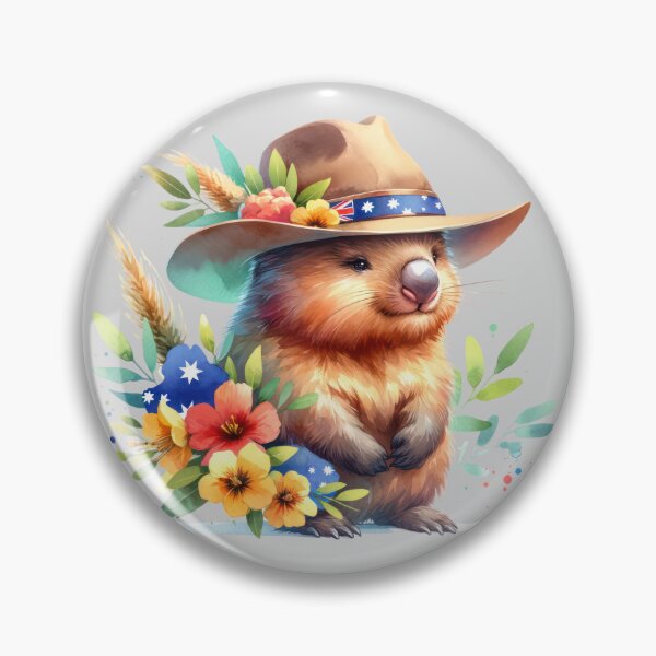 Item preview, Australian Spirit – Wombat & Outback Pride designed and sold by RainbowProjects.