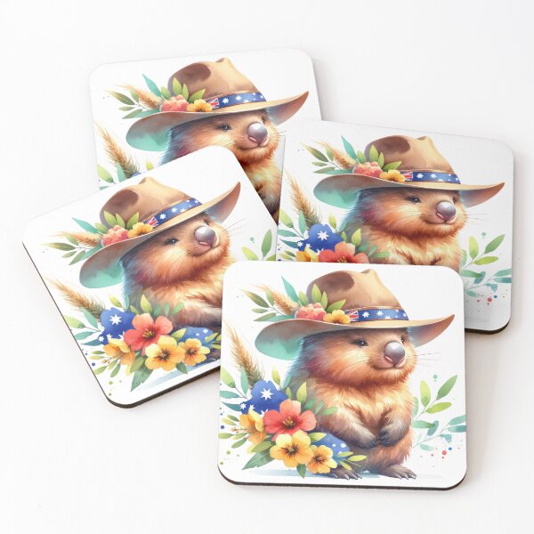 Item preview, Australian Spirit – Wombat & Outback Pride designed and sold by RainbowProjects.