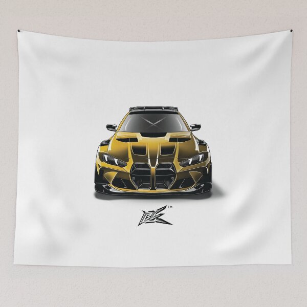 Item preview, german sports coupe yellow  designed and sold by NaquashM.