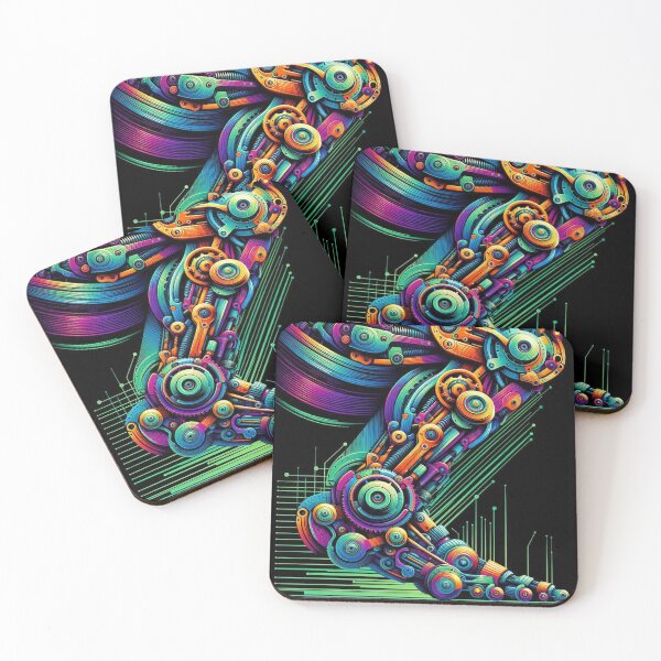Item preview, Vibrant Futuristic Robotics designed and sold by TawhidCreation.