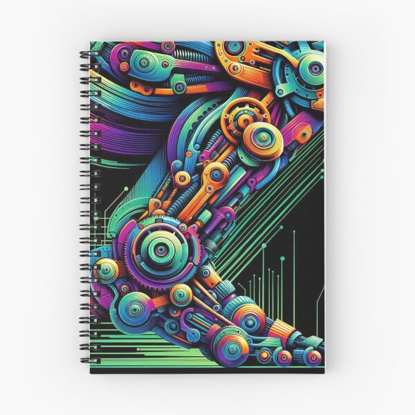 Item preview, Vibrant Futuristic Robotics designed and sold by TawhidCreation.