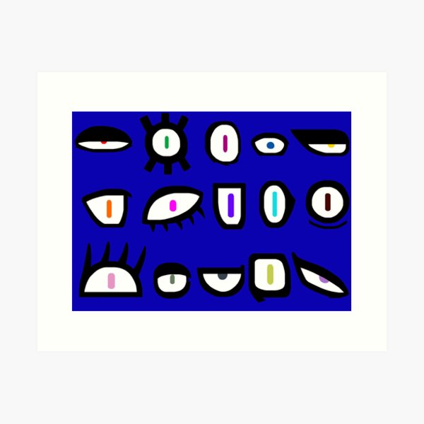 All Eyes on Me Art Print