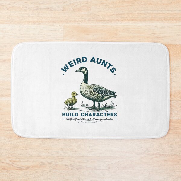 Item preview, "Weird Aunts Build Characters" – Funny Aunt Gift with Duck & Goose Design for T-Shirts & Mugs designed and sold by Colorful-Garden.