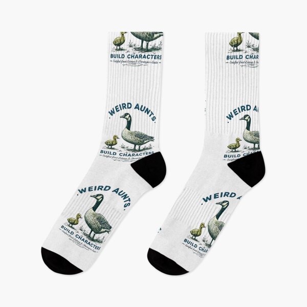 Item preview, "Weird Aunts Build Characters" – Funny Aunt Gift with Duck & Goose Design for T-Shirts & Mugs designed and sold by Colorful-Garden.