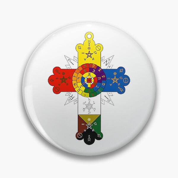 Item preview, The Rose Cross of Hermetic Wisdom designed and sold by Eternal Arcana.