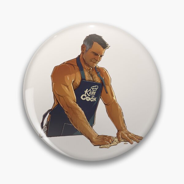 Item preview, Robert "Bobby" Nash Wearing Only Apron designed and sold by kubyart.