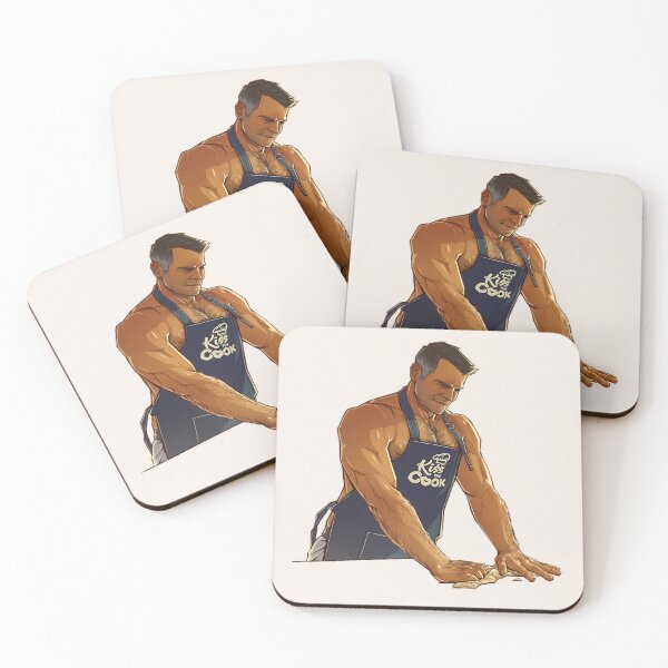 Item preview, Robert "Bobby" Nash Wearing Only Apron designed and sold by kubyart.