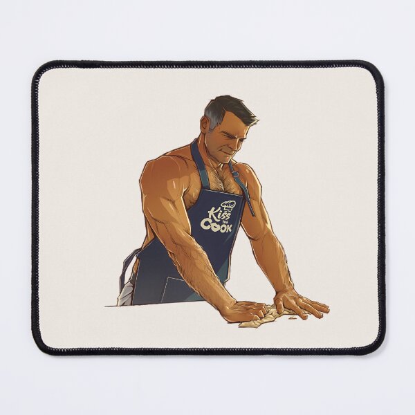 Item preview, Robert "Bobby" Nash Wearing Only Apron designed and sold by kubyart.