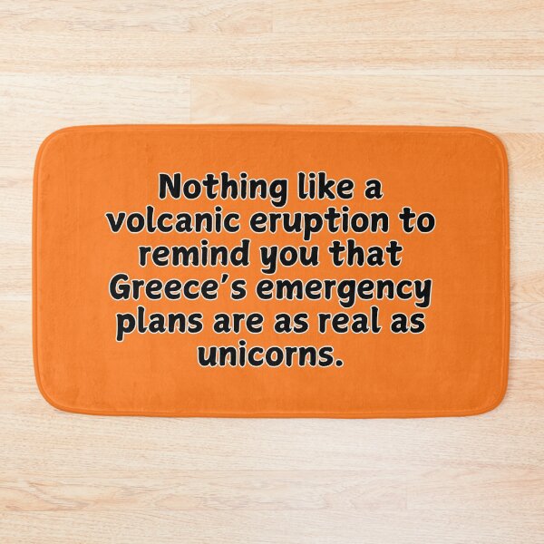 Item preview, Greece’s Emergency Plans? As Real as Unicorns – Sarcasm designed and sold by whereisOlga_.