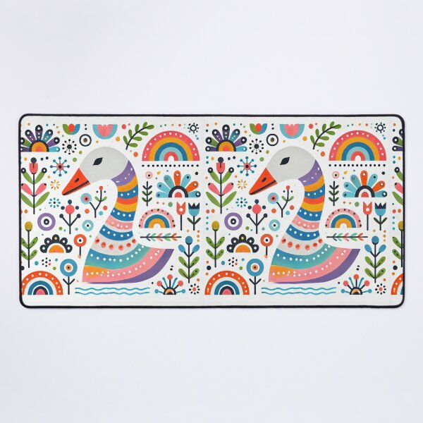 Item preview, Scandinavian Folk Art Goose by heidiannemorris © designed and sold by FOLK ART FUSION by heidiannemorris.