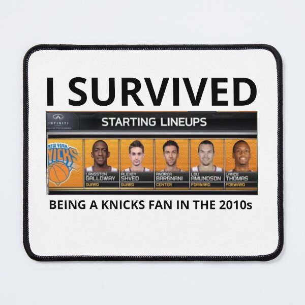Item preview, I Survived the 2010 Knicks designed and sold by wormkey.