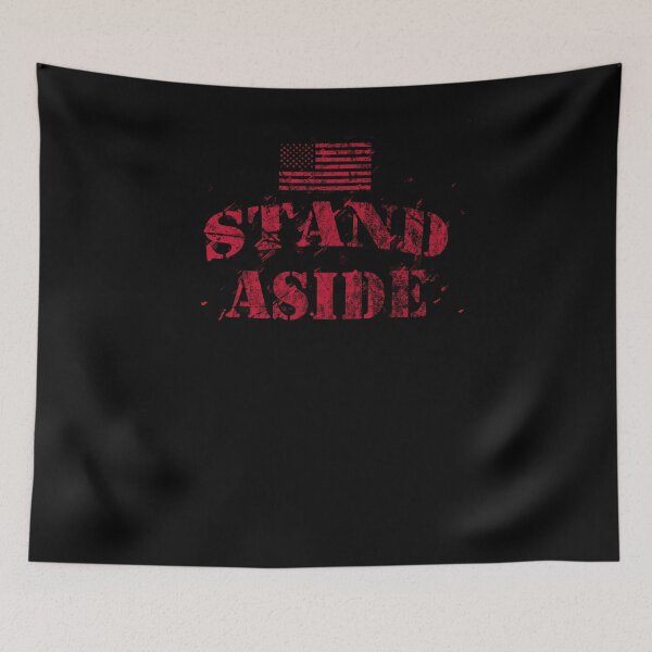 Item preview, American Military USA Flag Pride SFMF REd Stand Aside designed and sold by KNUXX Shop.
