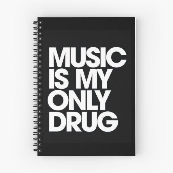 Item preview, Music is my only drug designed and sold by Roseareroses.
