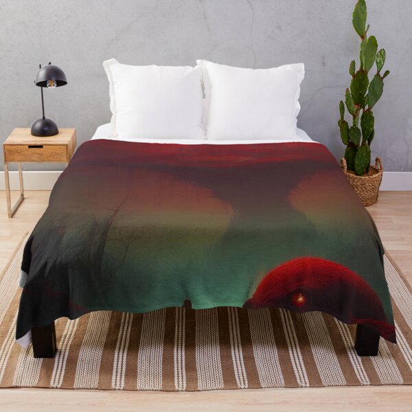 Item preview, Red City in the Sky - Sci Fi Art concept designed and sold by Delerat7.