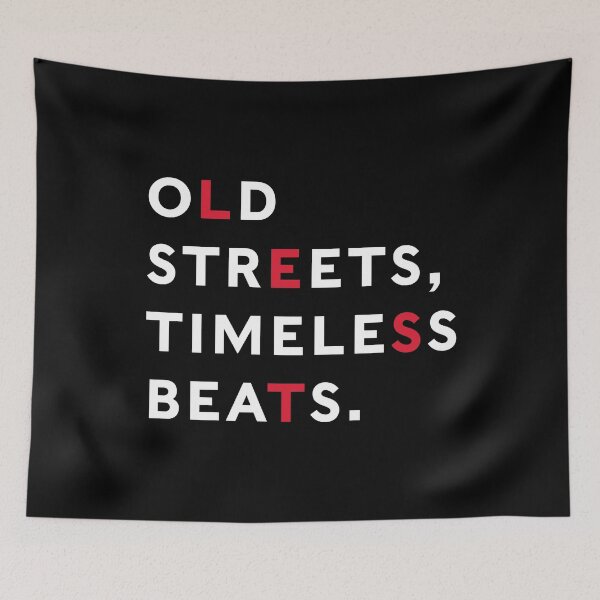 Item preview, Old Streets, Timeless Beats. designed and sold by colourfind.