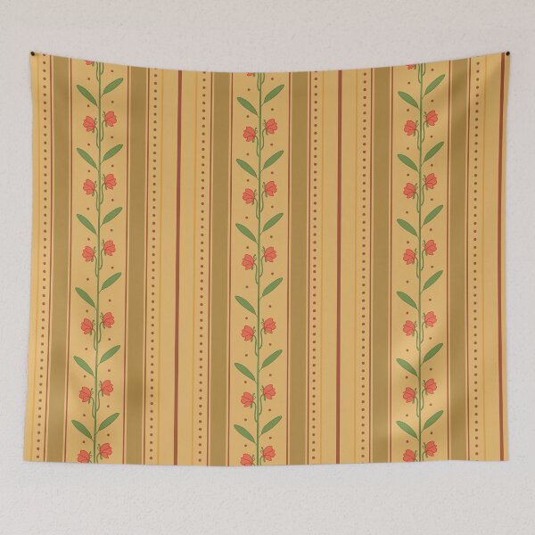 Item preview, Floral Stripes designed and sold by rikaravi.