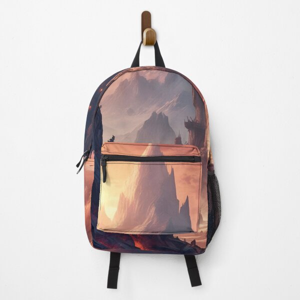Item preview, Castle in the Mountains - Dark Fantasy Art concept designed and sold by Delerat7.