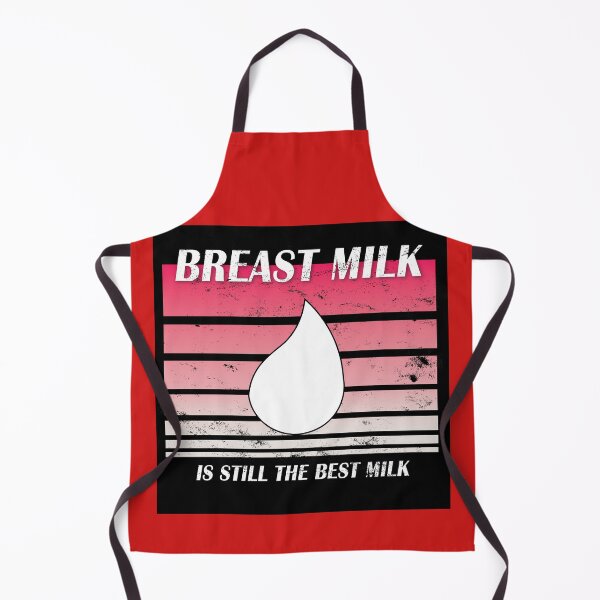 Item preview, Breast Milk is still the Best Milk (retro pink distressed) designed and sold by WordyDreams.