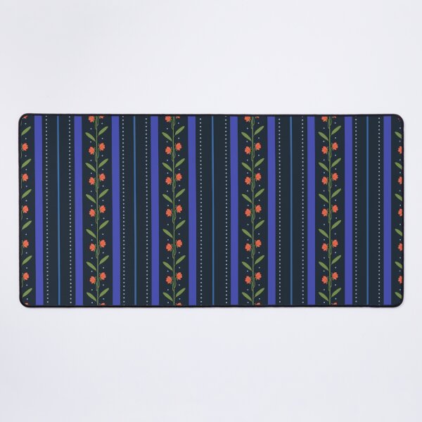 Item preview, Dark Floral Stripes designed and sold by rikaravi.