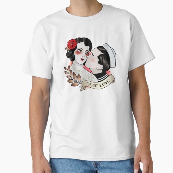 L'amour vrai T-shirt classique