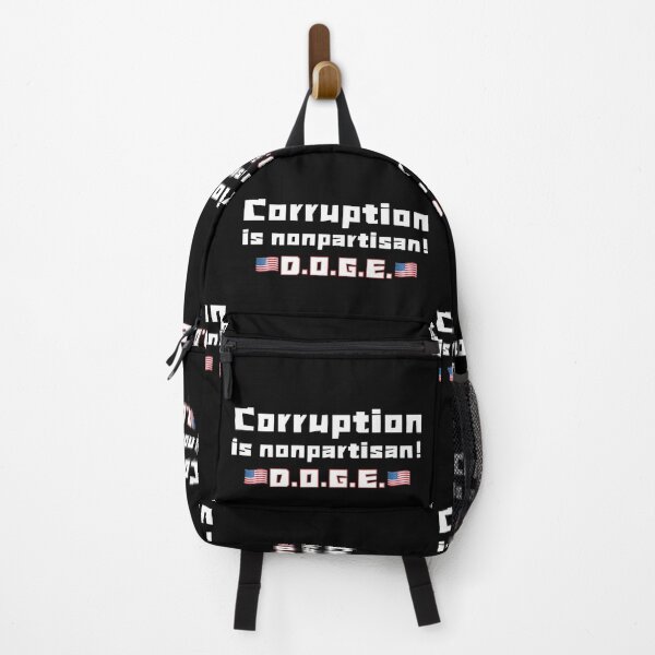 Item preview, Corruption is nonpartisan! designed and sold by Kid Wits Ink "Wise enough to leave a lasting impression!".